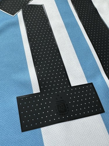 2022/23 Argentina Home Jersey #10 Messi Medium World Cup Champions 3 STAR kit - Picture 16 of 21
