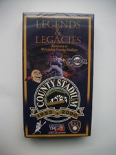 Legends & Legacies Memories of Milwaukee County Stadium -VHS tape: new sealed