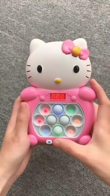 Gioco Sensoriale Bambini Adulti Giocattolo Sensoriale Hello Kitty Pop Push – Controller Elettronico Per Gioco Whack A Mole Gioco Anti Stress Con Suoni - Foto 2
