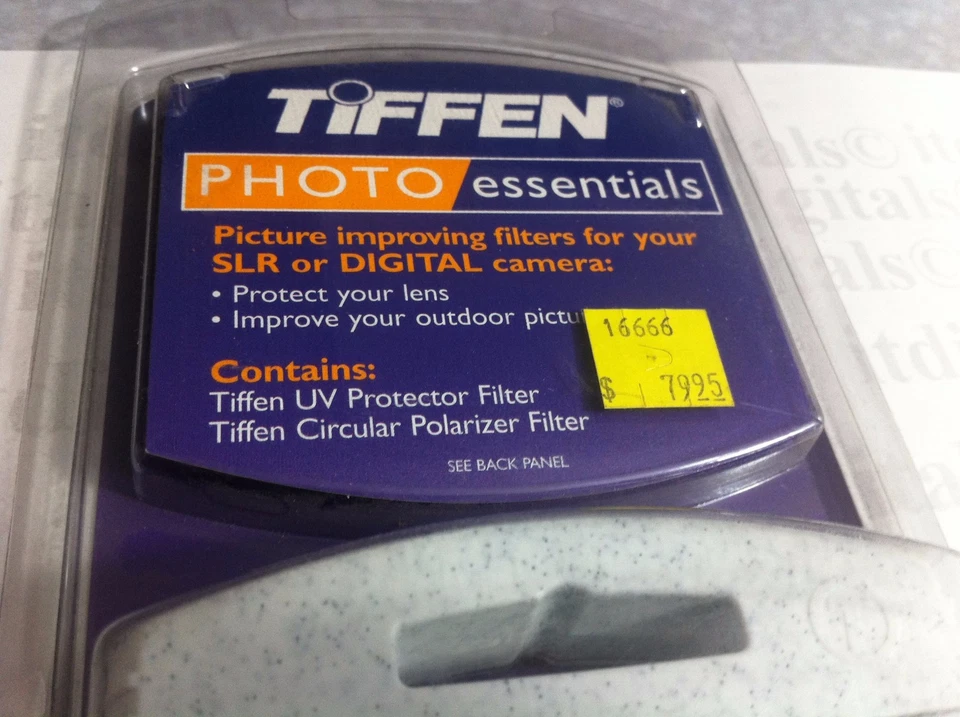 Tiffen 28mm UV + CPL Circular Polarizing PL-C Polarizer Glass Lens Filter 28 mm - Image 3 of 4