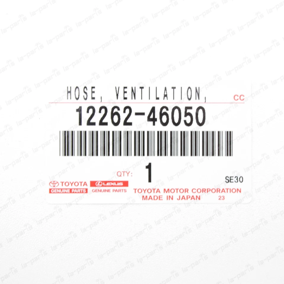 MANGUERA VENTILACIÓN ORIGINAL LEXUS 98 - 05 GS300 GS400 GS430 JZS160 Nº2 12262-46050 Foto 4 de 4