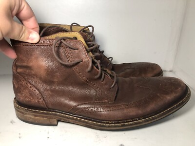 Cole Haan William Wingtip Oxford Chukka Burgundy Leather  display picture 1
