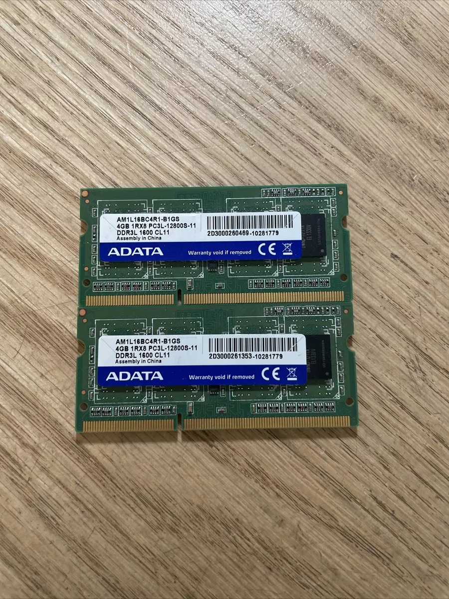 Adata 4gb ddr3 shop laptop ram