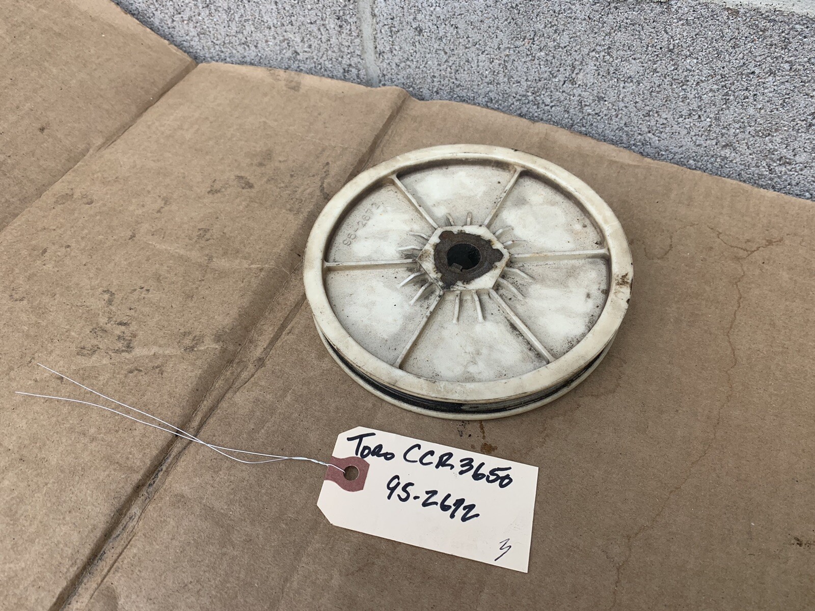 GENUINE OEM TORO PARTS - PULLEY ROTOR ASM 95-2672 By TORO PARTS : Buy Online At Best Price In KSA - Souq Is Now - Foto 2