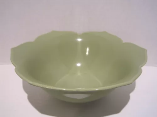 NWT Celadon Green Lotus Bowl 9” Whitney Smith Pottery