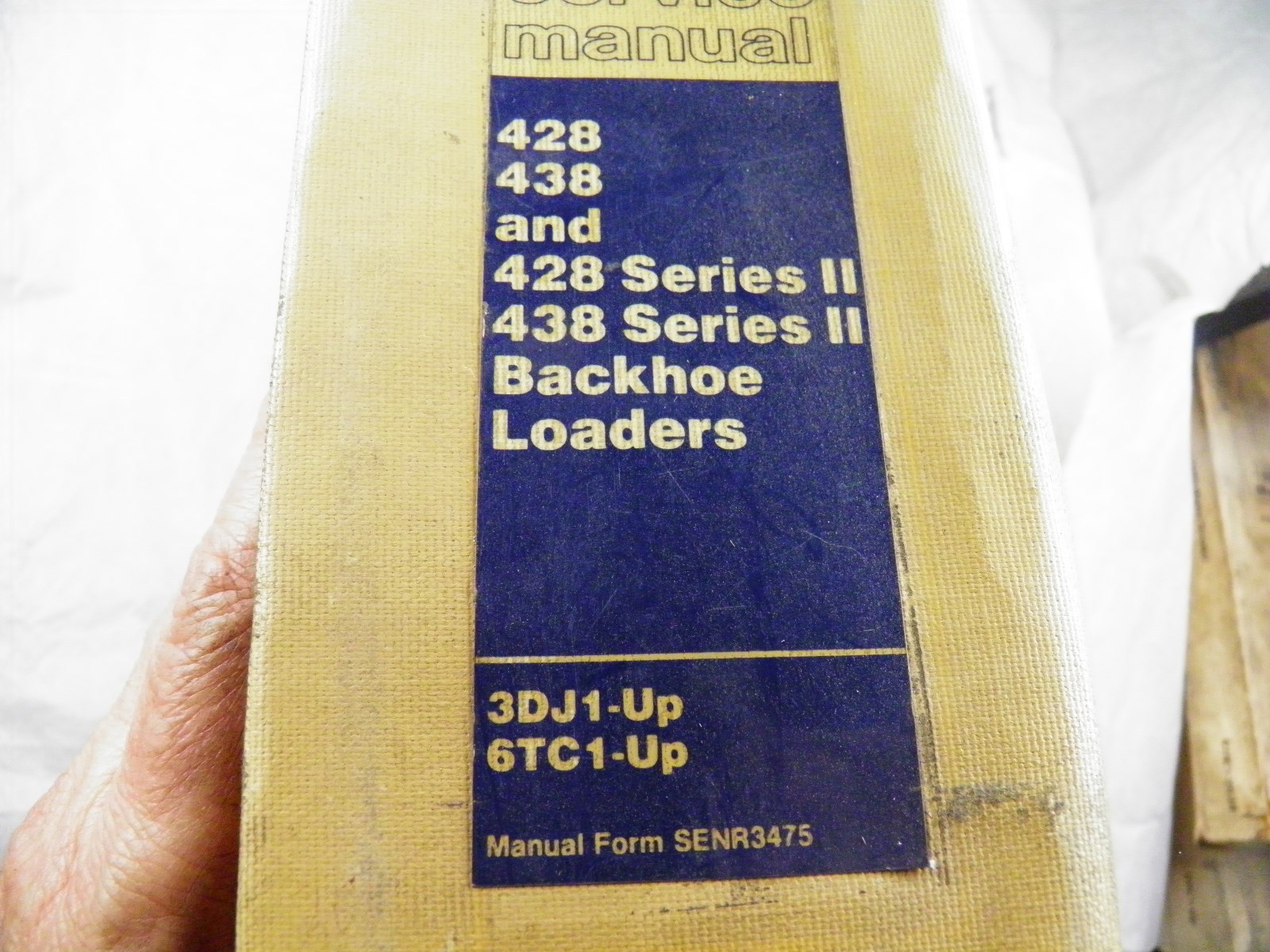 CAT Caterpillar 428 438 & II Service Shop Repair Manual Tractor Backhoe  Loader | eBay