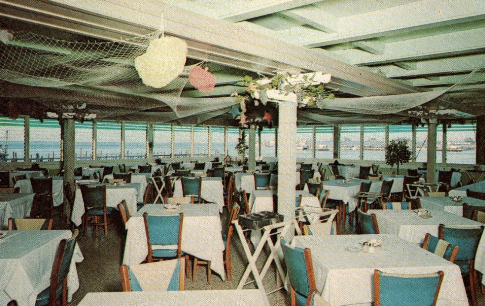 Postcard FL A & B Lobster House Restaurant Key West Florida c1960 eBay