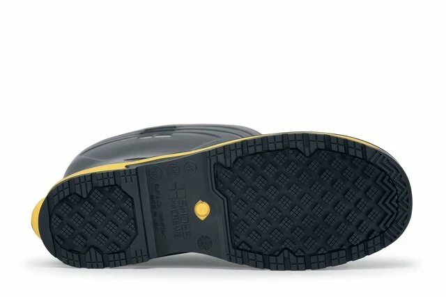 Shoes For Crews - Sentry, Steel Toe Grey + Yellow, Style# 73809 (New w/out box) - Image 3 of 4
