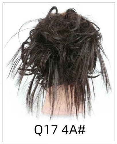 Hair Bun Ponytail Thick Curly Messy Bun Hair Piece Scrunchie Updo Hair Extension - Picture 23 of 33