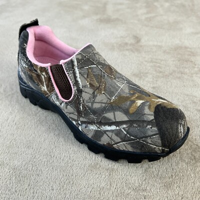Natural Reflections Women’s Pull-On Camo/Pink Shoes Size [S08]