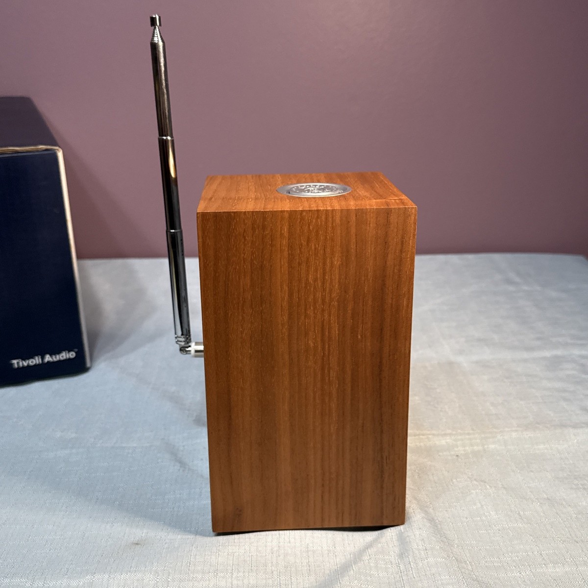 Tivoli Audio Model 10 AM FM Clock Radio Aux w/ Extension Speaker