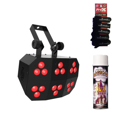Chauvet DJ Wash FX Hex ILS multi-purpose LED effect light + Haze in a can