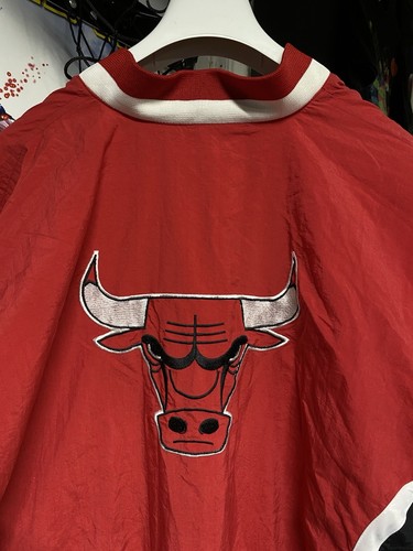 Vintage 90’s Nike Chicago Bulls NBA Jacket Sweater Adult Large - Picture 10 of 11