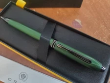 Cross Townsend Matte Green PVD Ballpoint Pen