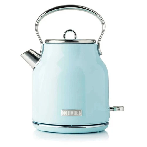 Haden 203922 Heritage 1.7 Litre Turquoise & Chrome Kettle