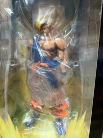 BANPRESTO DRAGONBALL Z SUPER MASTER STARS PIECE FIGURE SMSP 2D GOKU DIMENSIONS