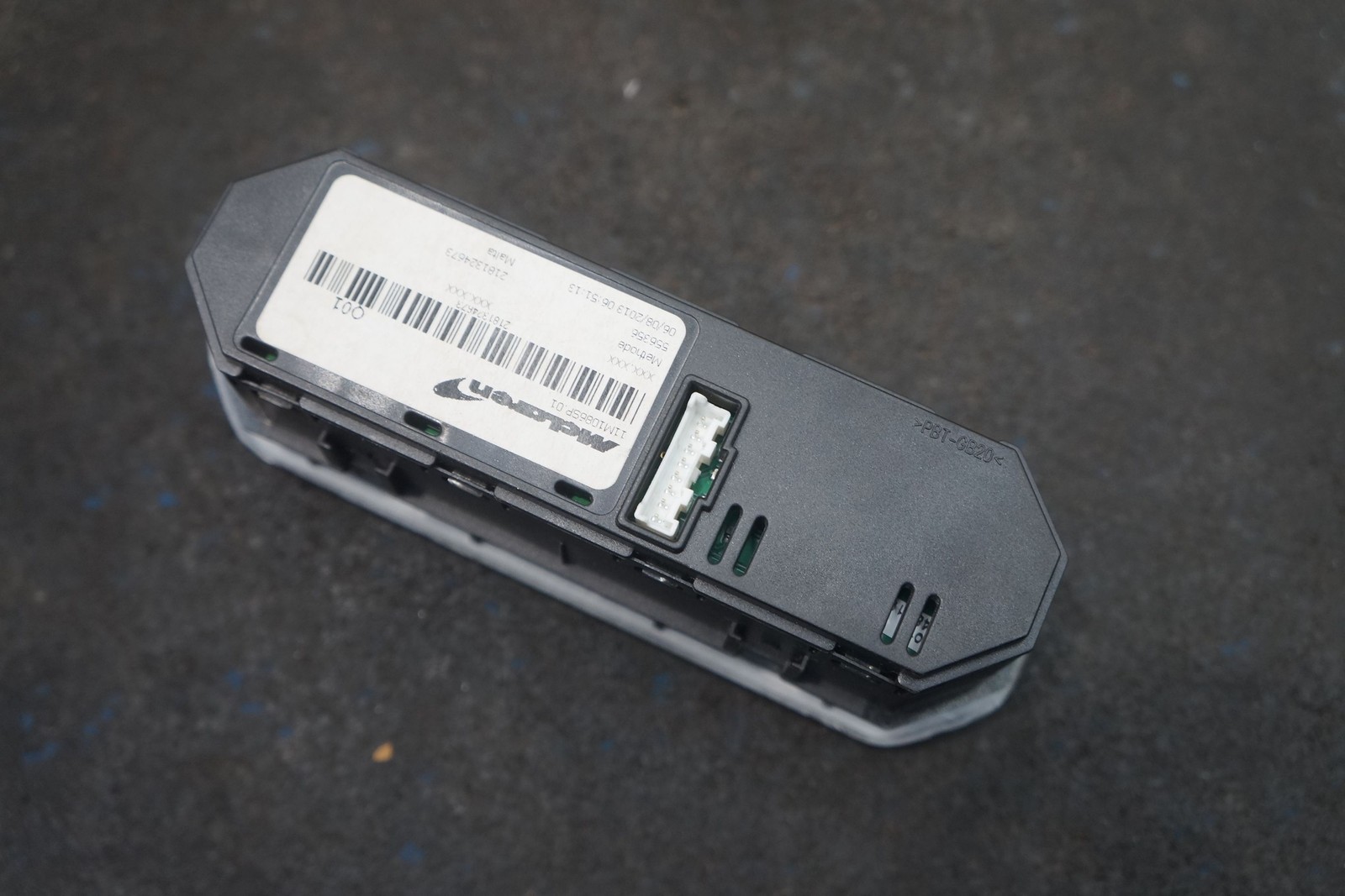 Tonneau Cover Tow Control Switch Panel Button Pack 11M186SP McLaren MP4-12C 2014