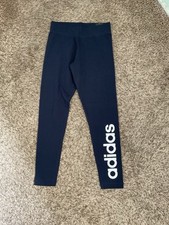 Adidas 28881 Women's Loungewear Essentials 3-Stripes Leggings M Black