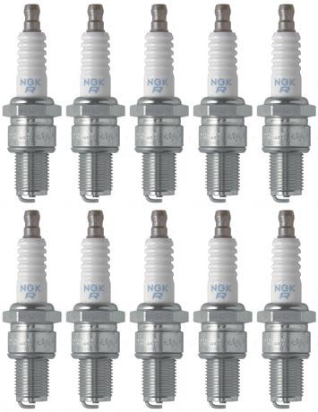 Set of 10 NGK Standard Spark Plugs Polaris INDY XCR 2003-1999 Engine 800cc