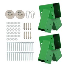 Brand New 1-2-3 A-Frame 2 Brackets for Swing Set with All Hardware
