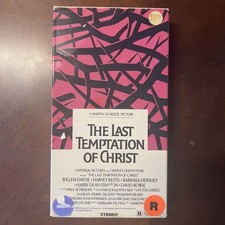 The Last Temptation of Christ VHS, Willem Daf...