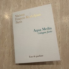 Maison Francis Kurkdjian • MFK • Aqua Media Cologne Forte • EDP • 2ml Sample