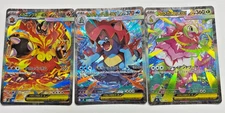 Mega Meganium Emboar Feraligatr ex SAR Set The Start Deck 100 Battle Collection