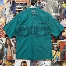 Vintage Y2k Bugle Boy Direction Button Down Size Medium 12-14