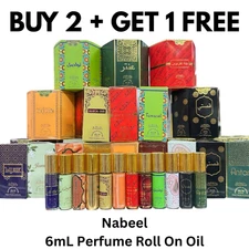 BUY 2 GET 1 FREE Nabeel Roll On Oil 6mL Free From Alcohol Concentrated Perfume
