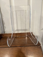 Acrylic plate stand / Easel / 12  / Heavy Duty / Hole For Mounting