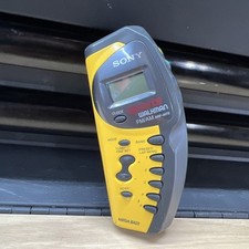 Sony SRF-M73 Digital AM FM Radio Sports Walkman Stopwatch Clock - Tested Working