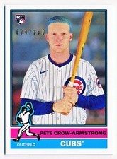 2024 Topps Transcendent Pete Crow-Armstrong Through Years Rc #PCA-1976 (004/100)