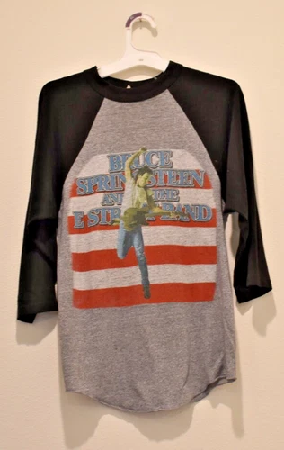 Bruce Springsteen E Street Band Born In The USA Tour 1980s vintage concert t-shirt, vintage, single stitch, B+ condition