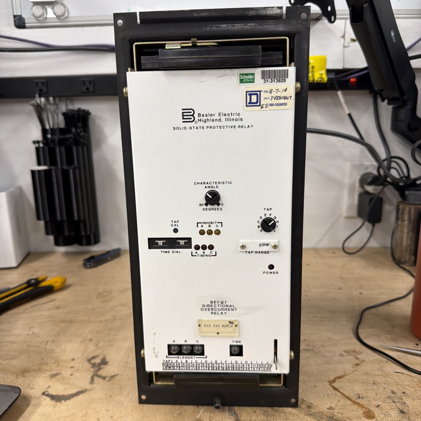 Basler Electric BE1-67 Directional Overcurrent Protective Relay Switchgear