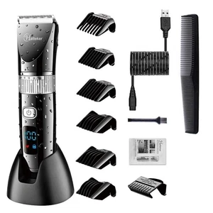 Hatteker Trimeur de cheveux sans fil Pro Pantoufles de cheveux Bière Trimmer pour hommes...