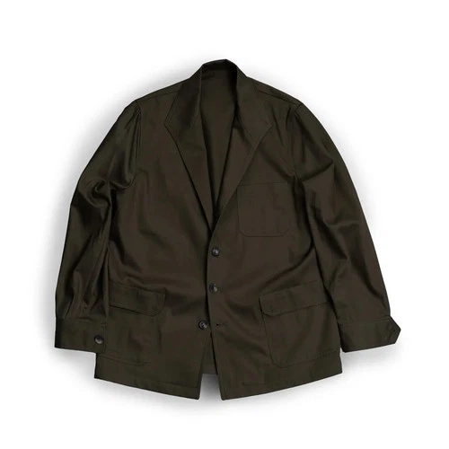 Fox Brothers x Justo Gimeno Teba Jacket Large Olive $900 Retail - product listing photo