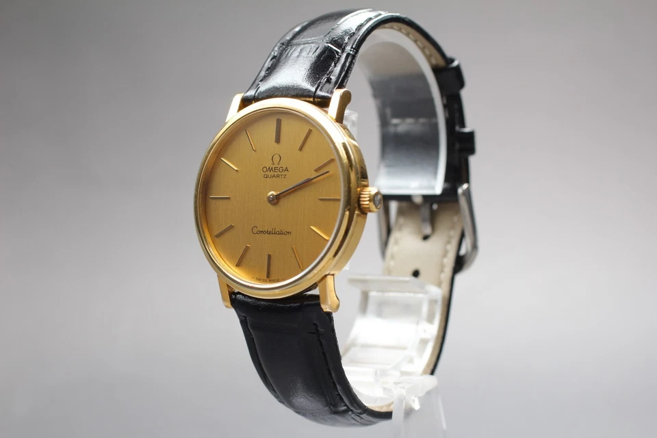 Vintage [N MINT] OMEGA Constellation Cal.1330 Push Crown Gold Quartz Men's Watch - Image 4 of 4
