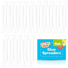 SOL 30Pk Glue Spreader Set - Flexible Non-Stick Tips for Precise Application on