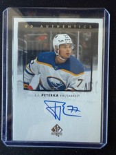 2022 UPPER DECK SP AUTHENTIC #UDA-PE J.J. PETERKA UD AUTHENTICS AUTO