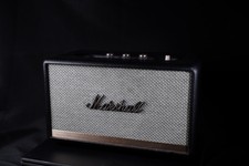 Marshall Acton II Bluetooth Speaker Black Wireless Home Audio w/ AUX NJL030262