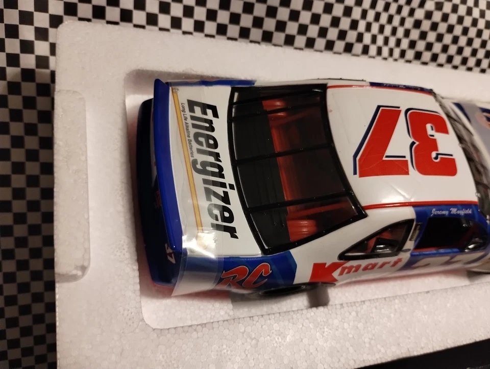 1/18 ERTL Prestige nascar No37 Джереми Мэйфилд K-Mart RC Cola - Изображение 4 из 4