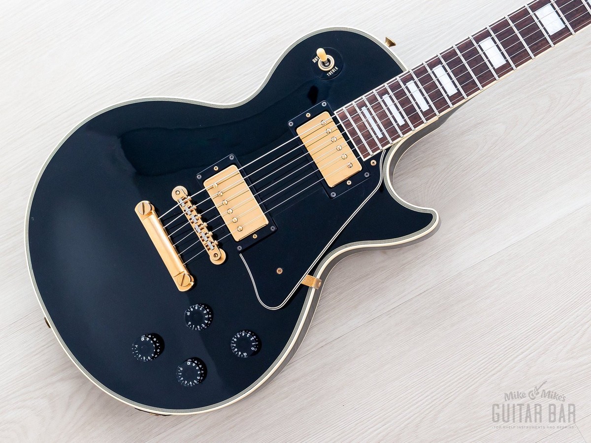 Orville by Gibson Les Paul Standard ブラック 1995 Orville Les Paul Custom Black Beauty LPC-75 Gibson-Licensed