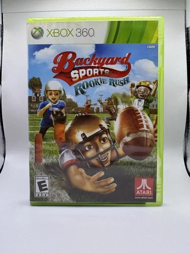 Backyard Sports: Rookie Rush (Microsoft Xbox 360, 2010) Brand New Sealed