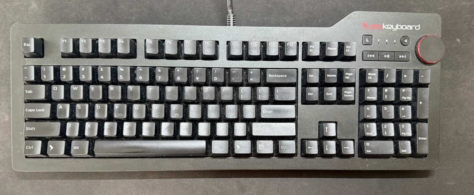 Das Keyboard 4 Professional Wired Mechanical Keyboard, Cherry MX Brown