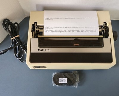 Vintage Atari 1025 Dot Matrix Computer Printer FOR REPAIR PARTS ONLY