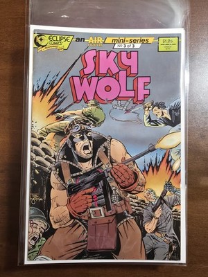 Buy 2 Get 1 FREE - Sky Wolf #3 Eclipse Comics 1988
