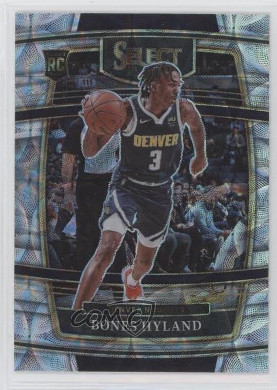 2021-22 Panini Select Concourse Scope Prizm Bones Hyland #79 0d3