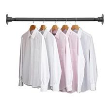 Closet Rod, 30 to 92 inch Adjustable Closet Rods for Hanging Clothes, Heavy D...