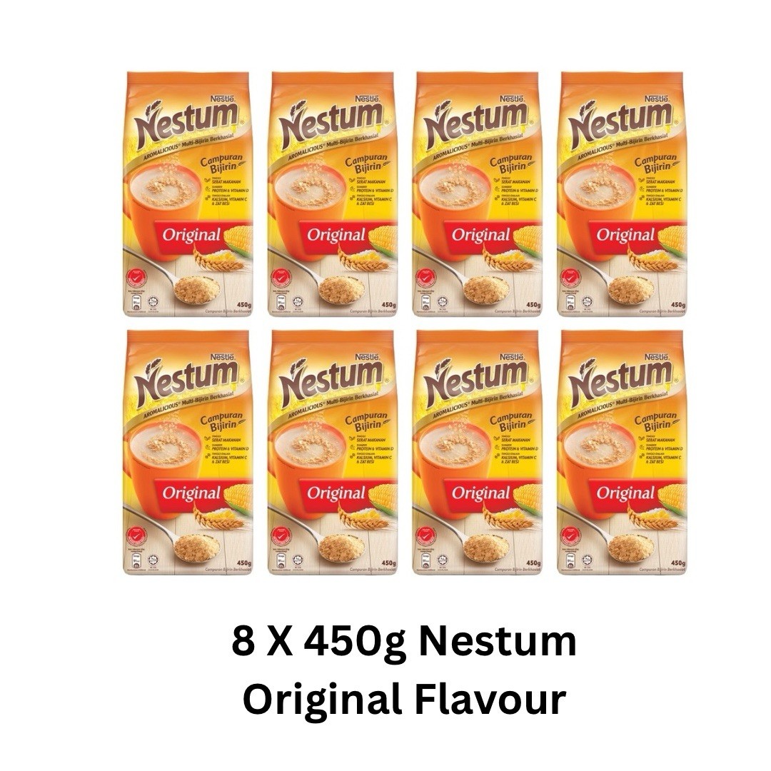8x Cereales nutritivos multigrano Nestlé Nestum All Family 450 g - Envío gratuito