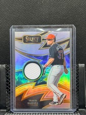 Travis Bazzana 2025 Select - Sparks - Jersey - Silver Prizm   Guardians